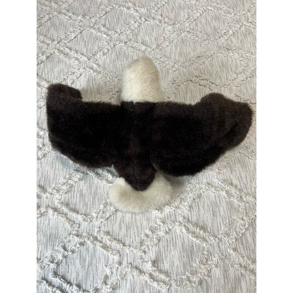 Furry Folk Puppet Folkmanis Bald Eagle Plush Made in USA - Picture 6 of 14